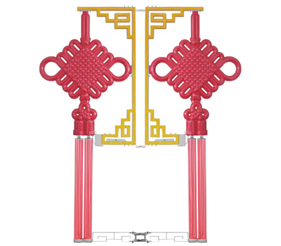 MB型发光支架中国结灯 ...